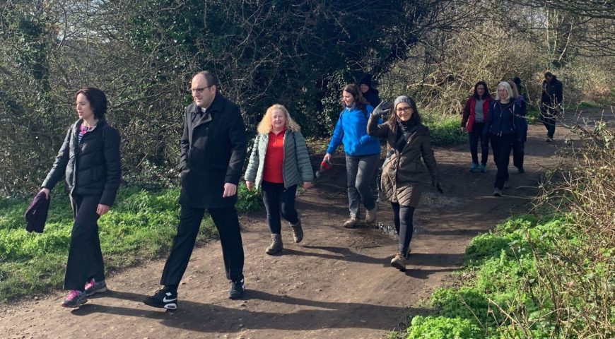 Colne Valley walk, Verulamium and St Albans Cathedral